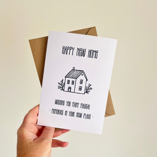 Congratulations on Your New Home Card