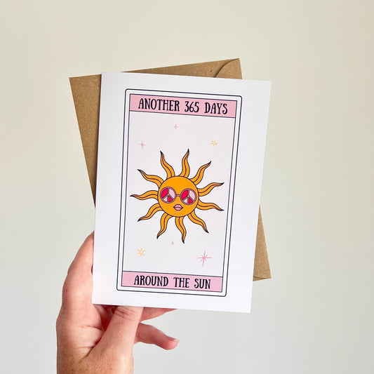 Around the Sun Tarot - Birthday Card