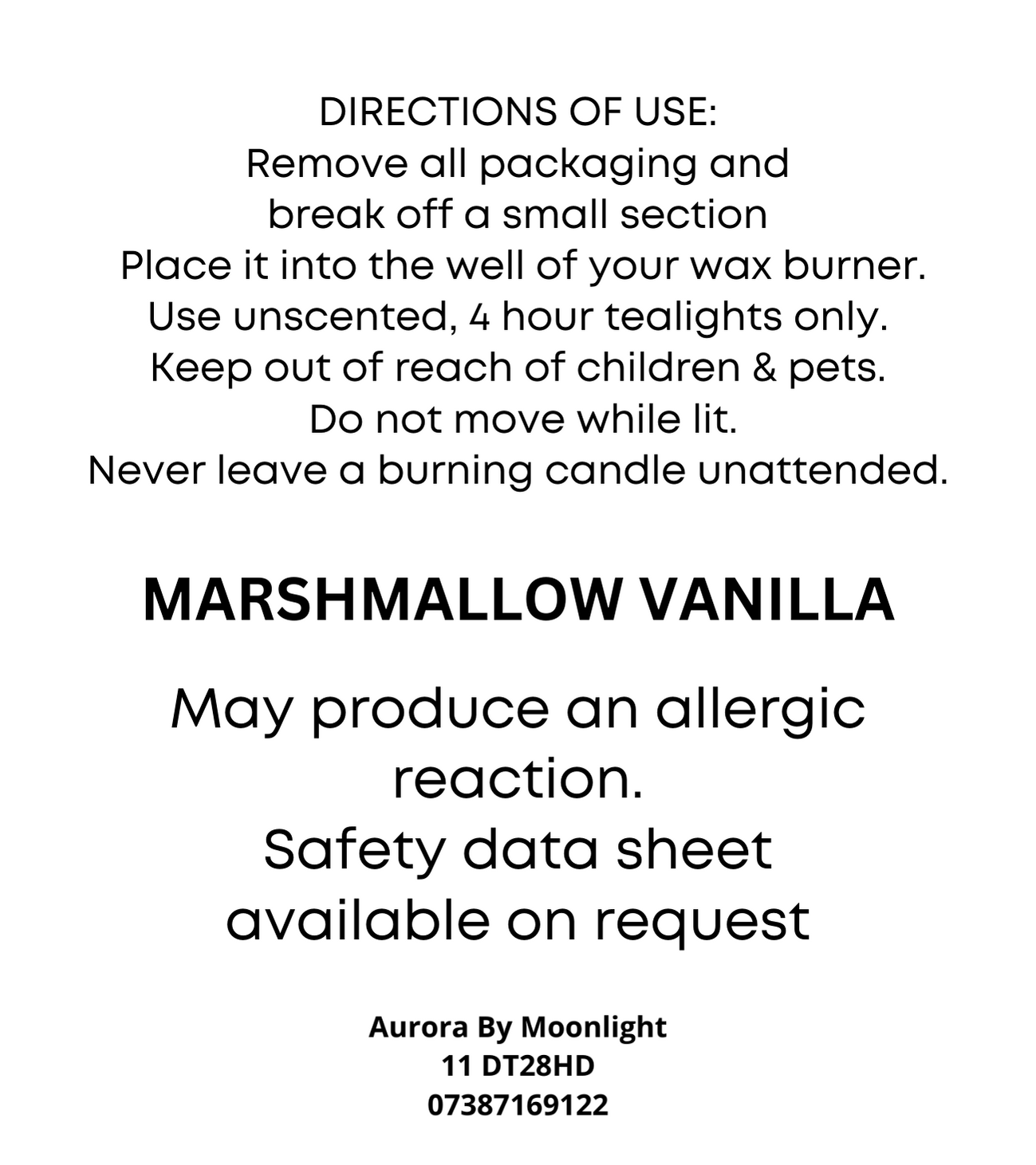 Luxury Wax Melt Moon Boxes