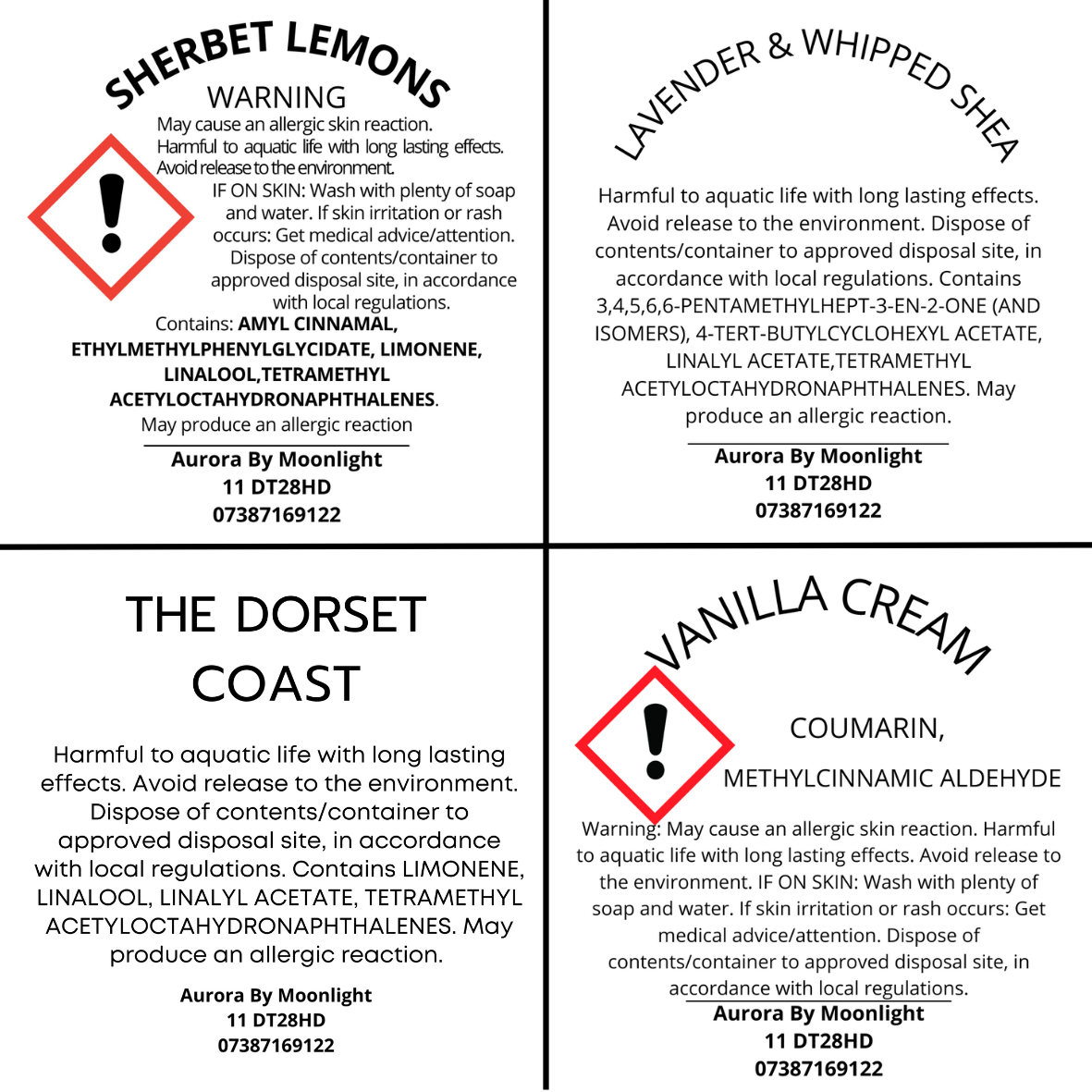 Shop All - Signature Scent Wax Melt Clamshells