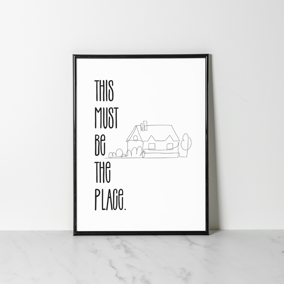Wall Print - This Must Be the Place
