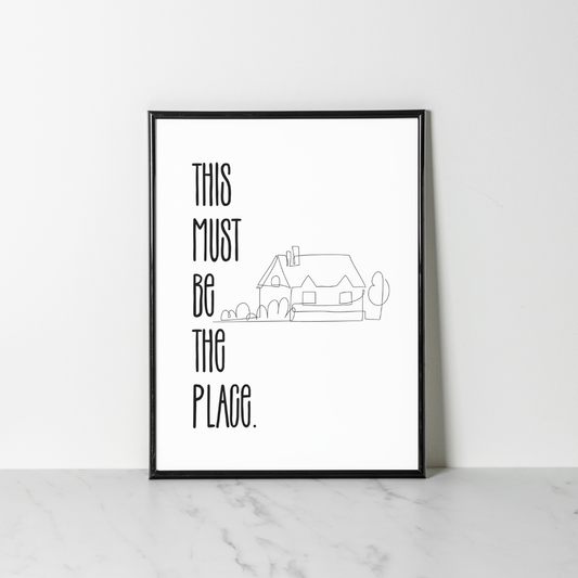 Wall Print - This Must Be the Place