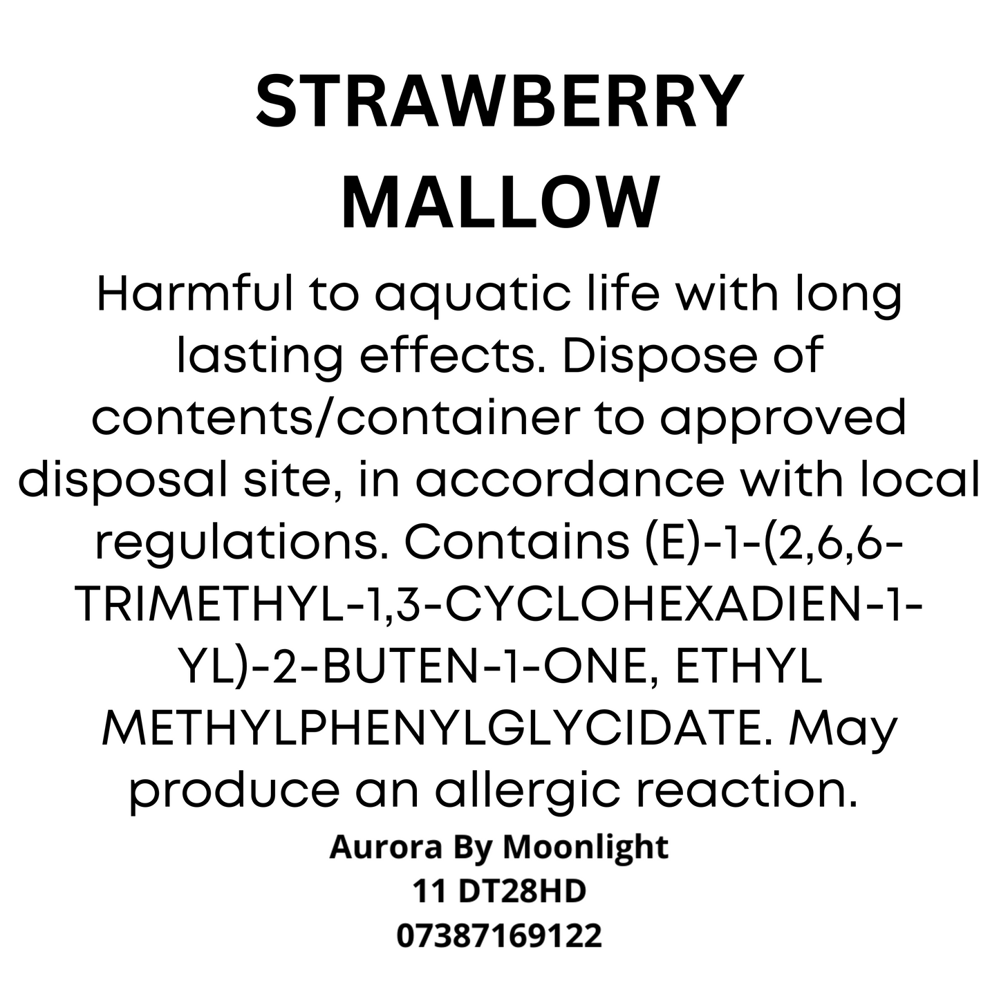 Strawberries - Strawberry Mallow