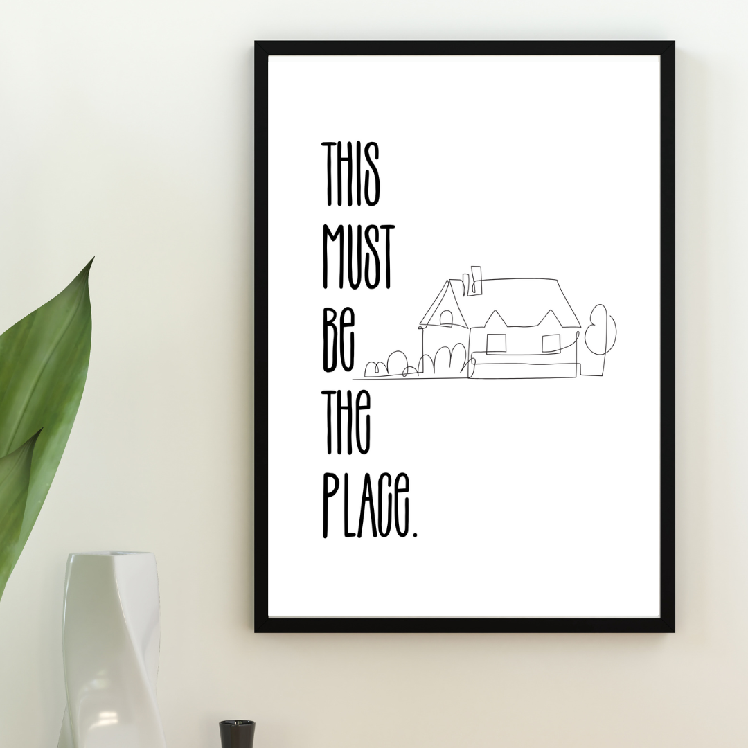 Wall Print - This Must Be the Place